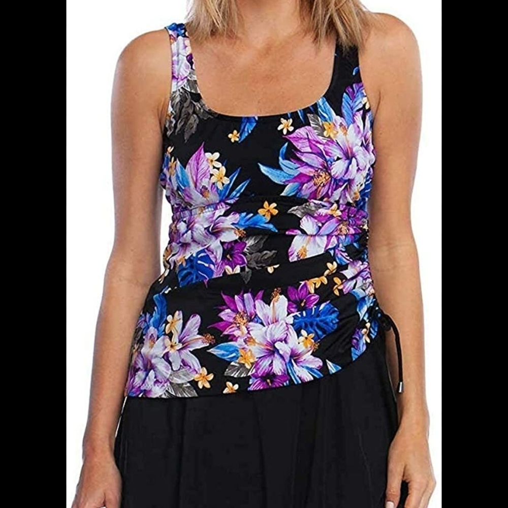 Elegant Floral Women's Tank Top